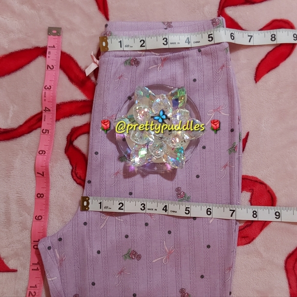 🎀 2pc For Love and Lemons Pointelle Long-Sleeve Sleep Set 🎀 - Picture 11 of 16